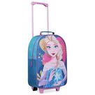 Mala de carrinho dobrável Disney 47x30cm com 2 rodas