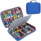 Mala de transporte KISLANE para 48 carros de brinquedo, bolsa de armazenamento azul