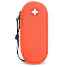 Mala de transporte médica SITHON EpiPen, bolsa laranja isolada