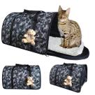 Mala De Transporte Para Pet Cães Gatos Tam Grande Reforçada rf04