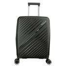 Mala de Viagem 10 Kg de Bordo Voo SWISSLAND Juno Pequena Preto Padrão ANAC Produto ORIGINAL com Cadeado TSA Ziper Antifurto em Polipropileno Leve