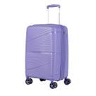 Mala de Viagem 10Kg de Bordo AMERICAN TOURISTER Cosmópolis Pequena Roxo Ziper Expansor Cadeado TSA Rodas Dupla Giratória Super Resistente e Leve