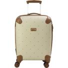 Mala de Viagem 10kg Pequena de Bordo Cadeado Tsa e Rodas Duplas 360º - Munique Gold - Lansay -