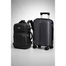Mala de Viagem 23kg Polipropileno Leve Kit Mochila Bordo Para Viagem Antifurto Reforçada