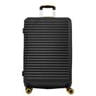 Mala de Viagem 32kg Sestini RACER Grande Preto com Zíper Expansor Cadeado TSA Rodas Dupla Giratória Produto ORIGINAL