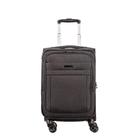 Mala de Viagem Bordo com Rodas 360 Ultralight Hug 2T - Cinza Grafite