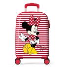 Mala De Viagem Bordo Infantil Giro 360 Minnie Listras Luxcel