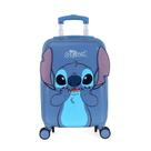 Mala de Viagem Bordo Infantil Stich e Angel Disney - Mala de Viagem Bordo Infantil Stich e Angel Disney -