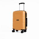 Mala de viagem bordo pequena 10 kg padrão anac eleve roas duplas 360 ABS equipage