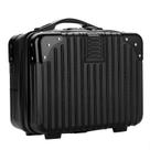 Mala de viagem BSTKEY Portable Hard Shell Cosmetic preta 30x15x24cm
