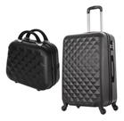 Mala De Viagem Com Necessaire Com Rodinha 360 Médio