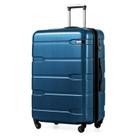 Mala de Viagem Coolife 28" Expansível com Fechadura TSA Azul Mala de Viagem Coolife 28" Expansível com Fechadura TSA Azul