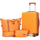 Mala de Viagem Cosbarn 20 Polegadas com Rodas e Cadeado TSA - Conjunto 3 Peças