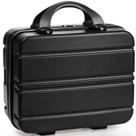 Mala de viagem cosmética Acshio Hard Shell 30x13x23cm preta