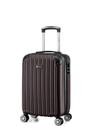 Mala de Viagem de Bordo 10Kg Expansível Rígida Padrão ANAC com 4 Rodas duplas 360 Cadeado Anti Furto