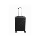 Mala de viagem de bordo pequena 10kg anac rodas 360 - preta - 33x47x20cm