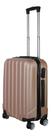 Mala De Viagem De Bordo Silent Noronha 10kg C/ Rodinha Dupla 360 - Champagne