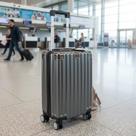Mala de Viagem em Fibra Premium 18 Cinza Domni