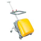 Mala de Viagem Expansiva LemoHome 20 Polegadas com Rodas Giratórias - Amarela