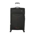 Mala de Viagem Extra Grande Poliéster Expansível Rodas Duplas 360 Cadeado TSA American Tourister SummerFunk By Samsonite PRETO