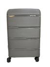 Mala de Viagem Grande 32 KG Polipropileno Polo king Grafite