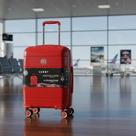 Mala de Viagem Grande 32kg Expansiva Polipropileno Capacidade 137,2L 4 Rodas duplas 360 Cadeado Senha tipo TSA Sammy