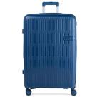 Mala de Viagem Grande 32kg Polipropileno 4 Rodas Santiago Azul Mala de Viagem Grande 32kg Polipropileno 4 Rodas Santiago Azul