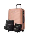Mala de Viagem Grande Para Despachar 23kg Muito Resistente Expansível Original Sestini com Garantia Vitalícia