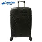 Mala de Viagem Grande POLIPROPILENO CRUZEIRO 30kg Giratória 360º Expansiva Cadeado TSA Rodas Duplas 6000G Cor:Bege