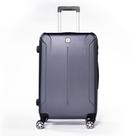 Mala de Viagem Grande Vilabon Vb0226 Abs Cadeado Integrado Rodas Duplas 360 Azul