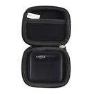 Mala de viagem Hermitshell para SSD portátil Crucial X6 500GB-4TB