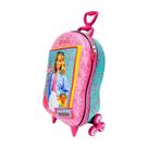 Mala de Viagem Infantil Com Rodinha Barbie in Style 3D Rosa Mala de Viagem Infantil Com Rodinha Barbie in Style 3D Rosa