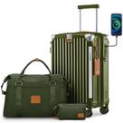 Mala de Viagem Joyway 20 Polegadas com Porta-Copos e USB - Conjunto 3 Peças