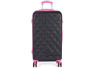 Mala de Viagem Media Barbie Black 23Kg Rodas 360 Luxcel