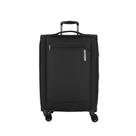 Mala de Viagem Média Poliéster Expansível Rodas Duplas 360 Cadeado TSA Samsonite Odyssey - PRETA
