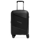 Mala de Viagem Pequena 10 Kg Polipropileno 4 Rodas Seul Preta Mala de Viagem Pequena 10 Kg Polipropileno 4 Rodas Seul Preta