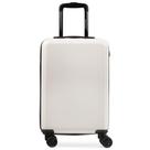 Mala de Viagem Pequena 10kg ABS 4 Rodas My Way Off White