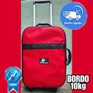 MALA DE VIAGEM PEQUENA 10KG DE BORDO ANAC (1 Peça) PAIVA BAG . VERMELHO