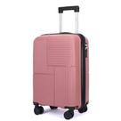 Mala de Viagem Pequena 10kg Rodinhas 360 Polipropileno Rígida Cruzeiro 6009M Cor:Rose