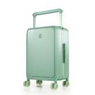 Mala de Viagem Pequena de Bordo 10 kg Policarbonato Chicago Maloa Verde