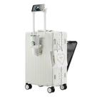 Mala de Viagem Pequena de Bordo 10 kg Policarbonato Suécia Branco