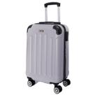 Mala De Viagem Rígida Resistente Pequena 10kg De Mão 360 Anac Clavos Cinza
