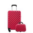 Mala de Viagem Tamanho Média 23kg Rodas 360 - Gladiador Diamond com Frasqueira D1M