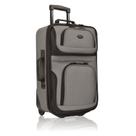 Mala de Viagem U.S. Traveler - Leve e Softside 20" Carry On Cinza Mala de Viagem U.S. Traveler - Leve e Softside 20" Carry On Cinza