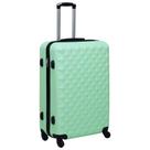 Mala de viagem vidaXL verde menta leve em ABS, capa dura Mala de viagem vidaXL verde menta leve em ABS, capa dura