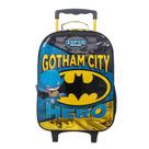 Mala Escolar Rodinhas Batman Super Friends DC Dermiwil