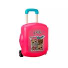 Mala Fashion Suitcase LOL Surprise com Rodinhas e Acessórios 9828 - Candide