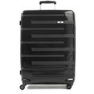 Mala Grande Polipropileno 4 Rodas Suissewin Montreux Preto