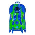Mala Infantil Com Rodinha Tripla Hot Wheels Dune A Soar Motor Cromado Max Toy DIPLOMATA Azul