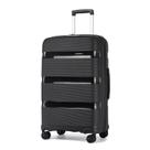 Mala Kono 71 cm de tamanho grande Hard Shell TSA Lock 3,5 kg